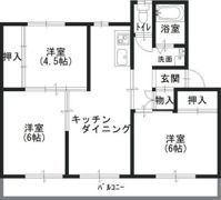ヴィラナリー志度3号棟の間取り画像