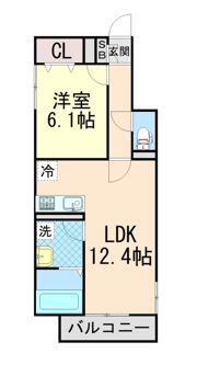 Dear Courtの間取り画像