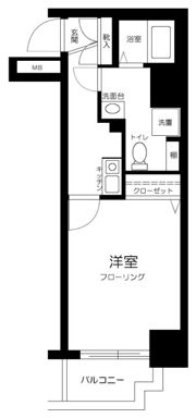 グリフィン横浜・セントラルステージの間取り画像