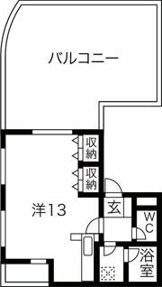 Chez soi(シェソワ)観月の間取り画像