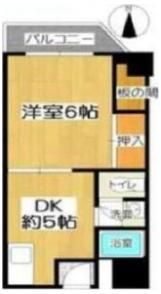メゾン北梅田の間取り画像