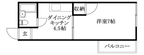 セントラルハイツの間取り画像