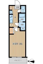 オーキッドレジデンス両国Ⅱの間取り画像
