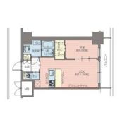 プレジオ恵美須の間取り画像