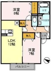 エストコリーヌ Ⅱ番館の間取り画像