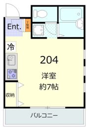 アルテ横浜杉田の間取り画像