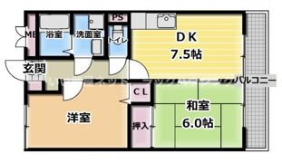ベルヴィルCの間取り画像