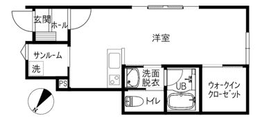 Peridot Ⅱの間取り画像