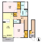 パルテールの間取り画像