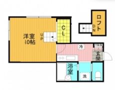 鈴木マンション（家具付き）の間取り画像
