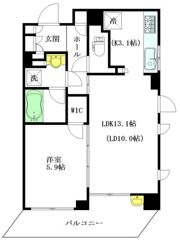 アトラス中野中央の間取り画像