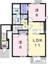 ミルフロールIVAの間取り画像