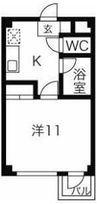 ドミールCHOSEIの間取り画像