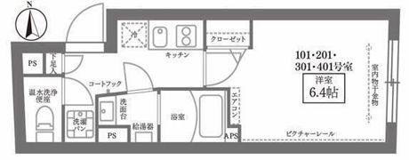 レピュア上板橋レジデンスの間取り画像