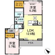 ボヌールⅡの間取り画像