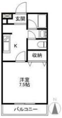 maisonU-Ⅲの間取り画像