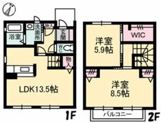 サニーハイツの間取り画像