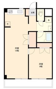 レジデンス中島の間取り画像