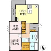 D's LIEN (ディ-ズリアン) Dの間取り画像
