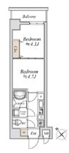 リアナアートパーク西葛西の間取り画像