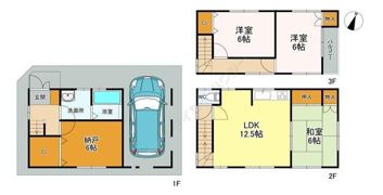 南区辻4丁目戸建の間取り画像