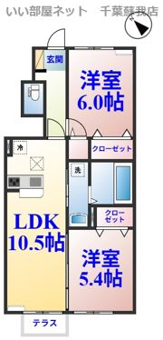 ゼルコバリーフⅡの間取り画像