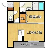 ザ・レジデンスBonjono Westの間取り画像