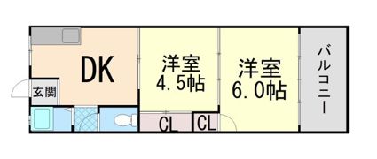 エルパラッツォ本山南の間取り画像