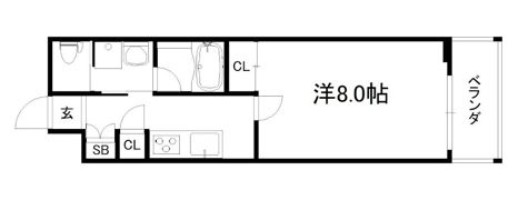 レピア西陣の間取り画像