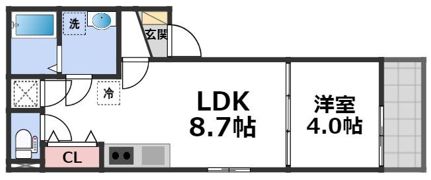 F asecia lipineの間取り画像