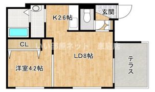 エクセル黄金北の間取り画像