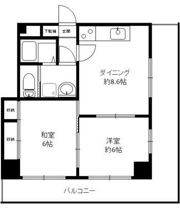 横浜平沼ダイカンプラザⅡの間取り画像
