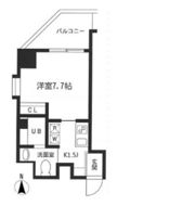 KDXレジデンス御徒町の間取り画像