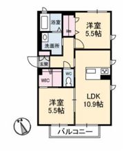 シャーメゾンTOKIWAの間取り画像