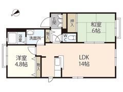 ディアス立村 A棟の間取り画像