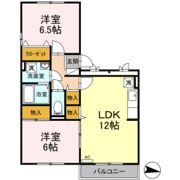 ラフィネ安芸 弐番館の間取り画像