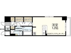 JR新白島駅前東亜ビルの間取り画像