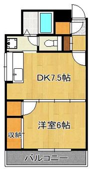 サンアベニュー寿の間取り画像