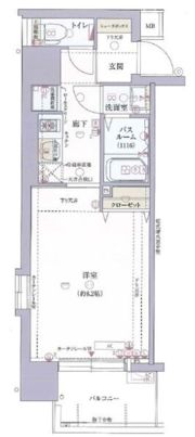 レジデンス上町台の間取り画像