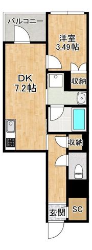 AIsonariの間取り画像