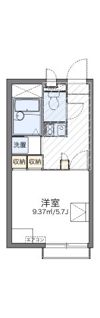 レオパレスコーポ丸喜の間取り画像
