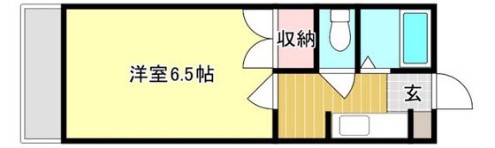 エスポワール下中野の間取り画像