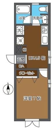 KSビルド5の間取り画像
