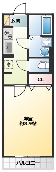 パハラ武蔵小杉の間取り画像