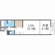 フジパレスなんばWESTの間取り画像