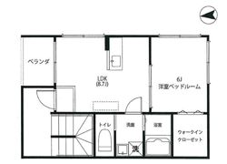 トキワコンフォートの間取り画像