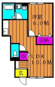 Welcome Bの間取り画像