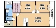 ハートフルマンション神出の間取り画像
