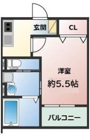 スカイ川崎レジデンスの間取り画像