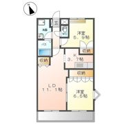 スプリーム Kの間取り画像